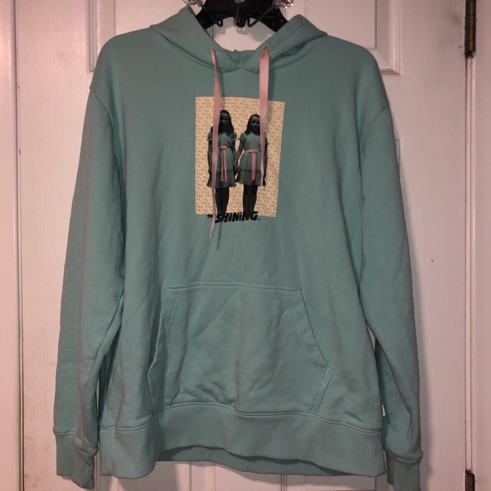 Vans The Shining hoodie
Baby pink ribbons for strings